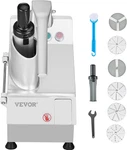 Vevor Processor & Vegetable Chopper, 2 Feeding Holes Food-grade Stainless. Fixed Price $771.47.