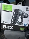 Flex FX4321-Z 24V Cordless 16GA Straight Finish Nailer, Black/gray. Fixed Price $151.99.