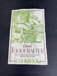 Vintage Oster Food Crafter Slicer/shredder/salad Maker/ Fry Cutter Cookbook. Fixed Price $14.99.