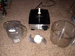 Cuisinart DFP-7BC Type 25 Cup Food Processor Stainless And Black. Fixed Price $35.00.