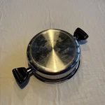 Saladmaster Stainless Steel Dome Lid 10 5/8" Double Handle 3.5" Height. Fixed Price $29.00.