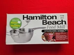 Hamilton Beach Food Mill Stainless Steel #20611 Brand New Box Dishwasher Safe. Fixed Price $19.99.