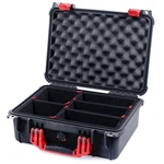 Black & Red Pelican 1450 Case With Trekpak Dividers.. Fixed Price $286.00.