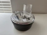 Kitchenaid Dicing Attachment Bowl Lid Assembly No Pusher Open Box. Fixed Price $44.99.