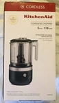 New Hearth & Hand With Magnolia Kitchenaid Cordless 5 Cup Food Chopper. Fixed Price $52.33.