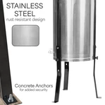 Vivo Large Two Frame Stainless Steel Honey Extractor (BEE-V002). Fixed Price $129.99.