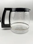 Cuisinart 14 Cup Coffee Carafe Replacement Glass Pot Decanter Black Lid Used. Fixed Price $24.30.