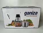 Ganiza 2-SPEED Electric Food Processor Meat / Vegetable Grinder Bowls GC10-S. Fixed Price $40.47.