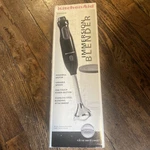 Kitchenaid KHB100OB 9 Speed Handheld Immersion Blender Whisk Black New Open Box. Fixed Price $89.00.