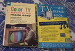 Vintage Tv Repair Manuals Color Servicing Made Easy Lemon 1965 And 1952. Fixed Price $15.00.