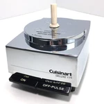 Cuisinart Food Processor DFP-11 11-CUP Base Only Mirror Chrome Silver. Fixed Price $24.99.