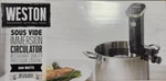 Weston - Sous Vide Immersion Circulator Black. Fixed Price $40.00.