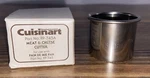 Cuisinart Meat And Cheese Cutter FP-745A Box. Fixed Price $12.99.