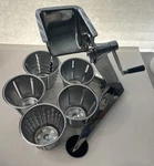 Saladmaster Five-star Food Processor With 5 Grater Cones Blades Vintage. Fixed Price $99.99.