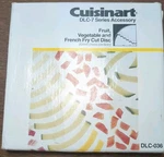 Cuisinart DLC-036 New French Fry Cut Disc DLC-7 Series DLC-039 Fruit, Veggies. Fixed Price $15.00.