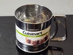 Cuisinart 4 Cup Stainless Steel Easy Sift Aerate Kitchen Food Prep Flour. Fixed Price $6.00.