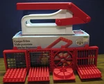 Robinson Knife Multi Purpose Vegetable / French Fry Slicer Apple Corer 1990 Vtg. Fixed Price $14.99.