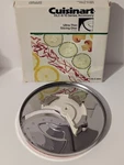 Cuisinart Fine Ultra Thin Expanded Blade Slicing Disc DLC-841 New. Fixed Price $8.99.