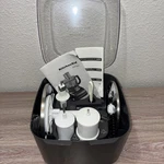 Kitchenaid Food Processor Attachments Blades Discs Storage Case KFP1466. Fixed Price $49.99.