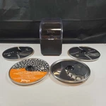 Ninja Blades Discs Slicing Shredding Reversible Food Processor (4) New W/case. Fixed Price $59.00.