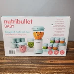 Nutribullet Baby Complete Food Making System 32-OZ New Open Box. Fixed Price $49.99.