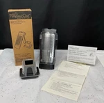 Pampered Chef Microplane Adjustable Grater #1105 With Food Holder Open Box Usa. Fixed Price $24.00.
