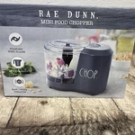 Rae Dunn Mini Food Chopper / Processor - Gray. Fixed Price $26.50.